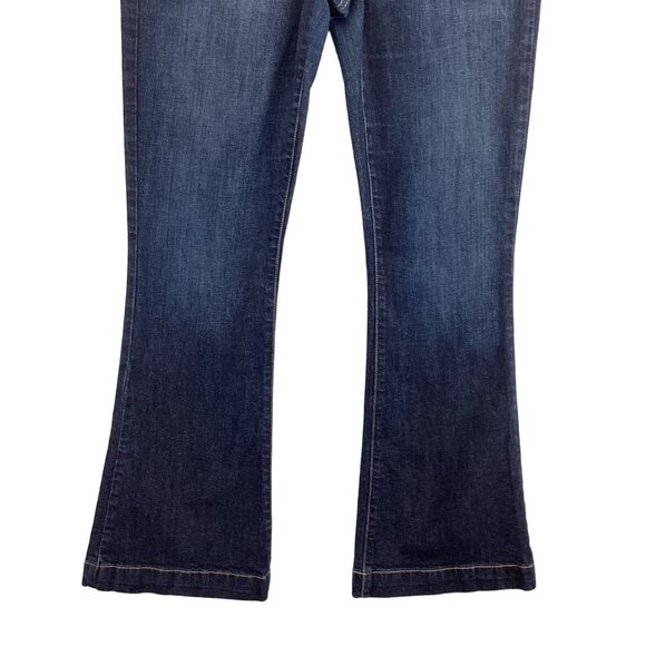 Tommy Hilfiger Spirit Flare Jeans‎ Womens Size 8 8R Dark Wash Denim - Picture 3 of 7